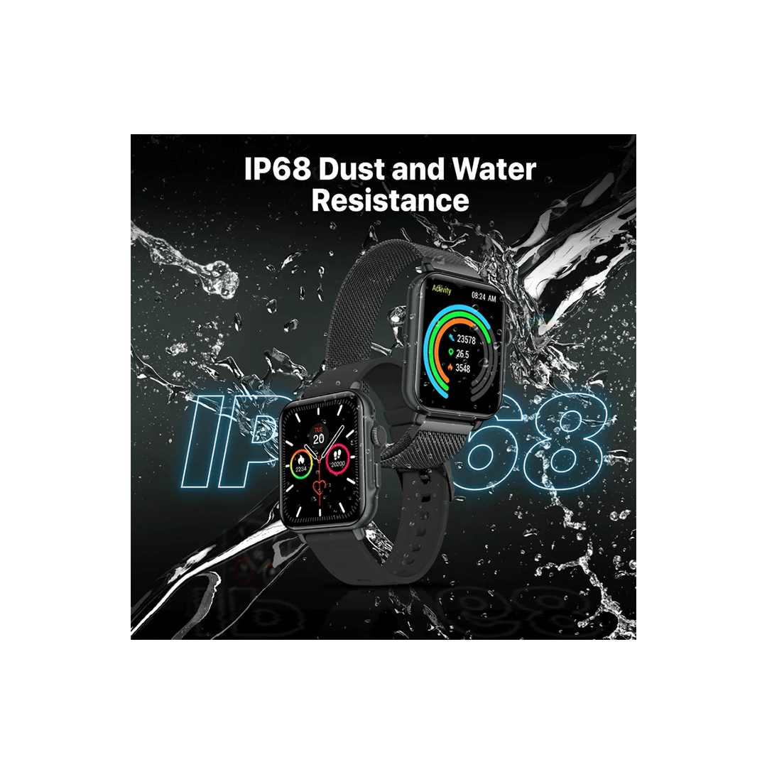 Promate ProWatch-B18 SuperFit™ Smartwatch With Handsfree Support - Graphite in Qatar Promate ProWatch-B18 SuperFit™ Smartwatch With Handsfree Support - Graphite in Qatar